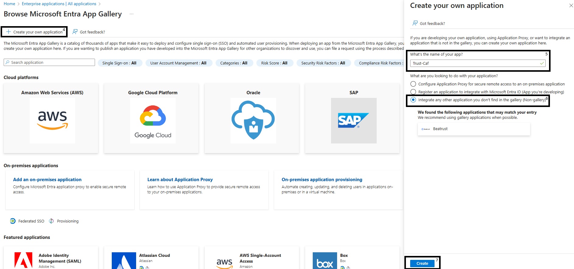 Entra ID - Create Application