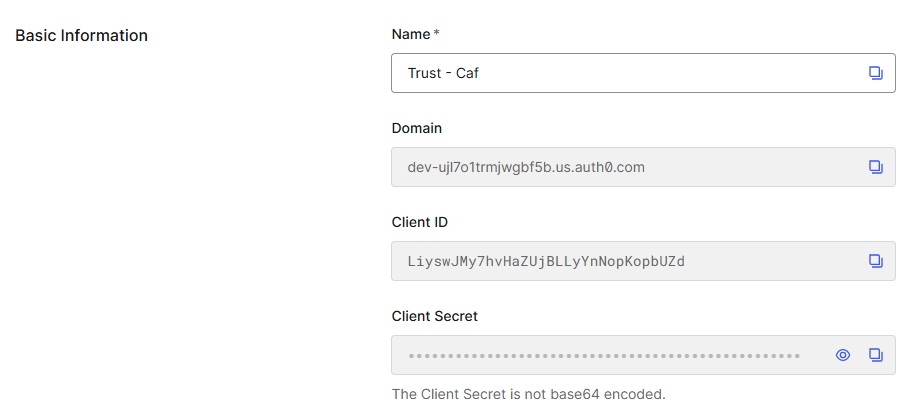 Auth0 - Client Credentials